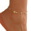 Adjustable Layered Anklet for Women Waterproof Beach-Style 14 1