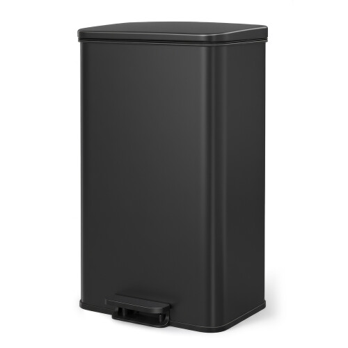 Songmics 40L Trash Can, Large Garbage Canwith Lid, Soft Close 2