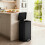 Songmics 40L Trash Can, Large Garbage Canwith Lid, Soft Close 5