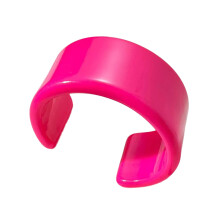 Fashionable Resin Bracelet Craftsmanship Versatile-Rose Red