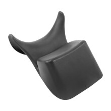 Shampoo Bowl Neck Rest Soft Foam Cushion for Washing Sink Basin, Adjustable Size, Durable Material, Black Color