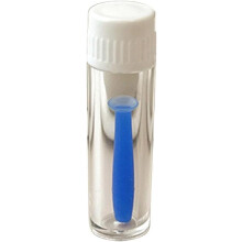 Contact Lens Remover and Insertion Tool with Ergonomic Silicone Grip for Soft and Hard Lenses
