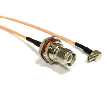RP TNC Female to TS9 Right Angle Pigtail Cable 50cm for 3G Modem Speed Signal Transfer