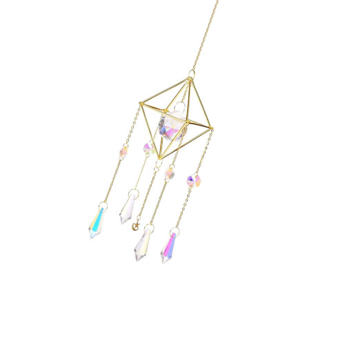 Crystal Windchimes Suncatchers Decorations Prism Pendants-4