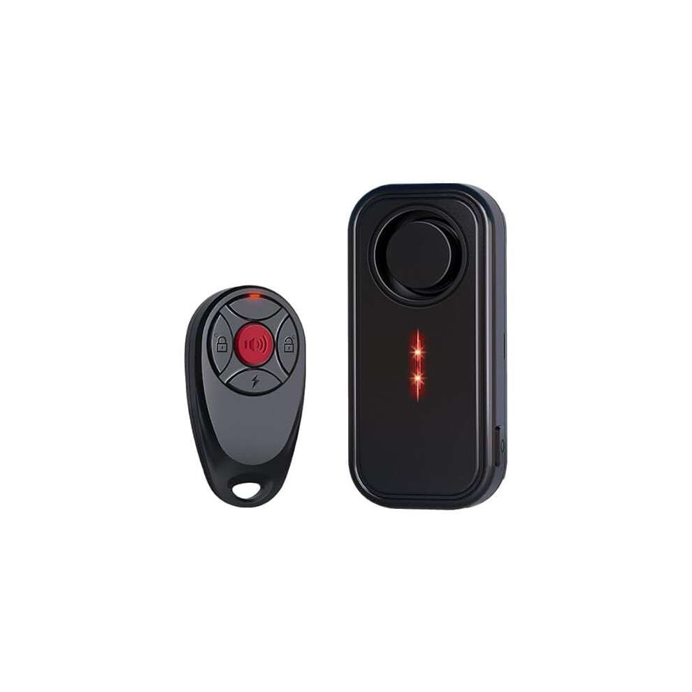 Bike Alarm With Remote, 113Db Motorcycle Antitheft Security, Ip66 Waterproof Adjustable Sensitivity 9119770547415