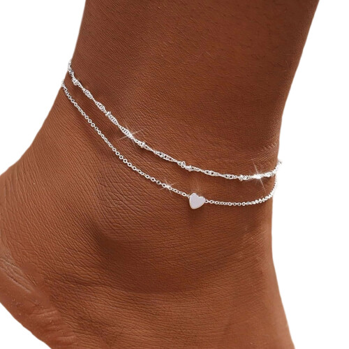 Women's Stackable Anklet Stylish Waterproof Foot-Style 16