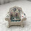 Soft Fabric Jewelry Stand Multipurpose Sofa-Green double sofa 6