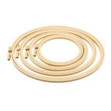 4Pcs Stitching Frame with Spring Clip for Beginner Embroidery