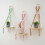 Handcrafted Wall Shelf Hanging Storage Holder-Light Pink Beige 7