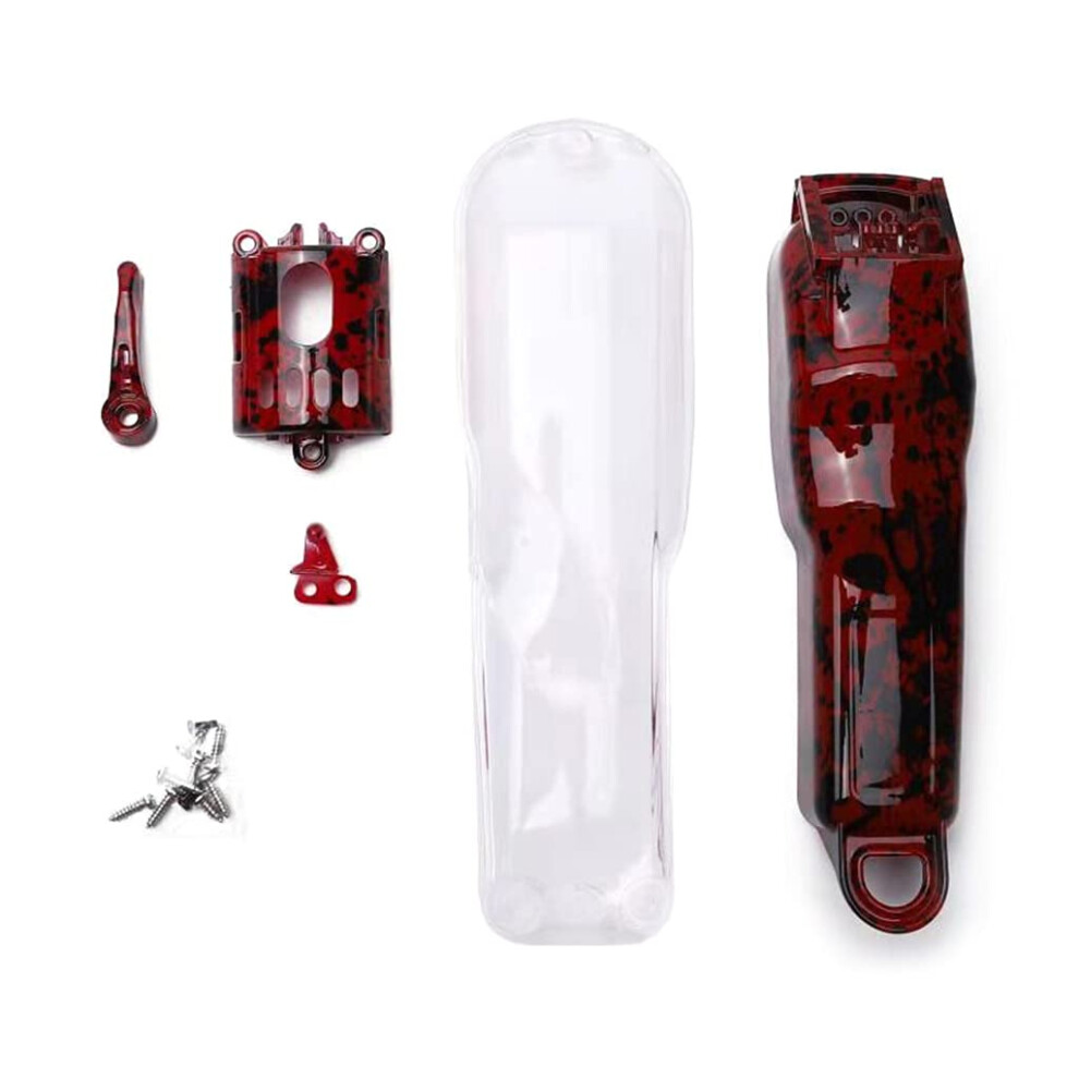 Camouflage Hair Clipper Cover for Wahl 8148 8591, Plastic Replacement Housing Kit for Barbers