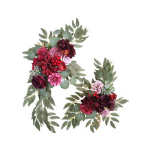 Flori de nuntă cu bază flexibilă pentru arcade, flori decorative din mătase, cu kit floral de nuntă reutilizabil, flori artificiale de nuntă,