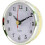 80mm Clock Insert with Arabic Numerals, Silver Bezel Quartz Movement for 75mm Mounting Hole 5