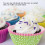 Λαδόκολλες ψησίματος για cupcakes, πολύχρωμες χάρτινες επενδύσεις ουράνιου τόξου, 6