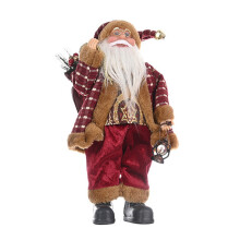 Figuritas decorativas navideñas, artículos para fiestas de temporada, decoración festiva para el hogar, accesorios de decoración de simulación,