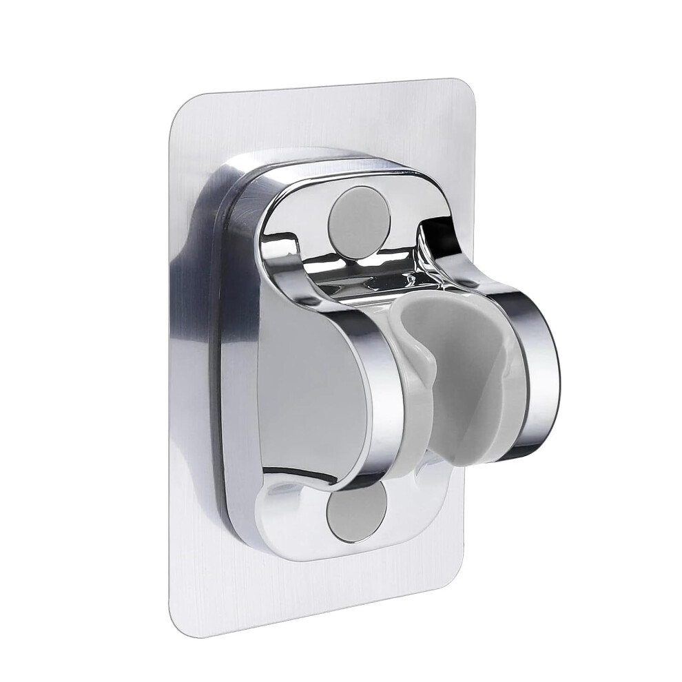 Handheld Shower Head Holder With Adjustable Mount, Removable Bracket For Smooth Wall Surfaces 9339159911167