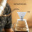 Επαναχρησιμοποιούμενο φίλτρο καφέ, φίλτρο από ανοξείδωτο ατσάλι που εξασφαλίζει 5