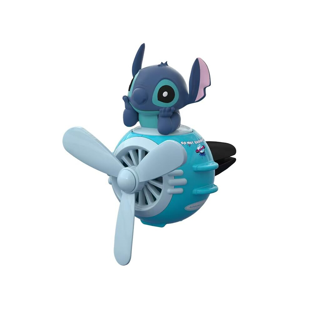Cute Cartoon Pilot Car Vent Air Freshener With Rotating Propeller And Longlasting Natural Aroma 9001264744922