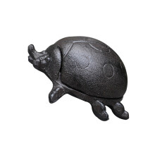 Porte-clés en forme de tortue, aspect pierre réaliste, avec-D