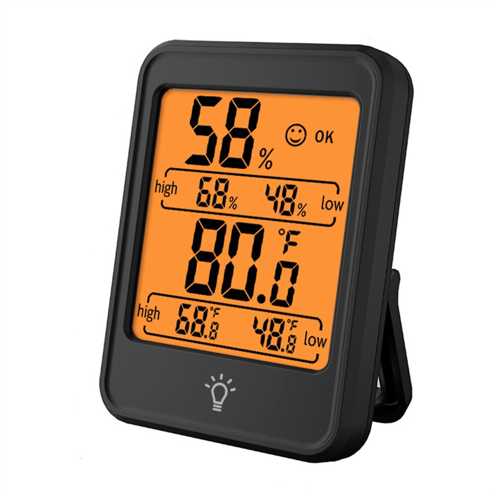 Digital Hygrometer For Indoor Climate Control, Humidistat With Air Comfort Indicator Thermometer Humidity Gauge Featuring High Accuracy Quickly Refres 9454554039275