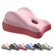 Couples Pillow for Intimacy and Comfort, Love Nest Support Cushion for Deep Position, Pink