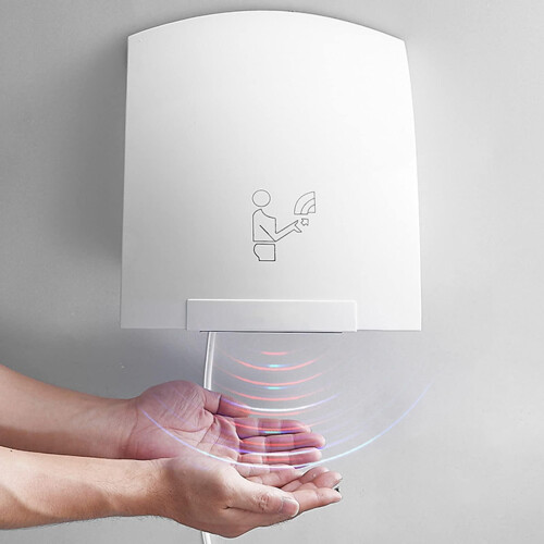 Automatic Wall Mounted Hot and Cold Hand Dryer with Quick Drying, Low Noise and Smart Sensor