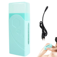 Wax Warmer Hair Removal Heater with Precise Temperature Control for Salon and Home Spa Use, Cyan Blue