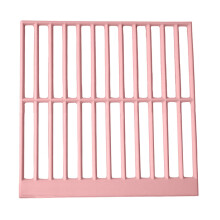 3Dprinted template grid tool for home crafts, precision grid for art creation (B) B Pink