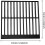 3Dprinted template grid tool for home crafts, precision grid for art creation (B) B Pink 5