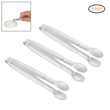 Mini pinze da portata, impugnatura ergonomica per una presa comoda, design dentellato anti-caduta per afferrare in modo sicuro zollette di zucchero e