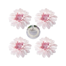 Bloemen servetringenset van zijde, elegante kunstbloemvorm, herbruikbare tafelorganizer, decoraties, winterharde waterlelieknol, elegante