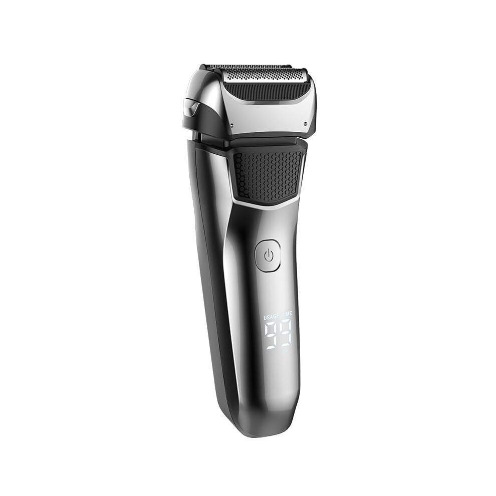 Electric Shaver for Men Wet and Dry USB Rechargeable Razor with Sharp 3Blade System and Ergonomic Grip