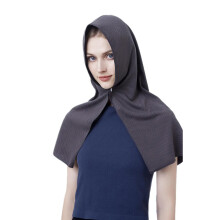 Châle de protection solaire multifonctionnel, foulard-Gris foncé