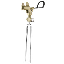 Supporto per canna da pesca regolabile, universale, in lega di alluminio, antiscivolo, pieghevole, con design pieghevole, resistente alla ruggine,