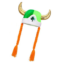 Shamrocks trèfles Baenie casquettes avec tresse nouveauté Baenie