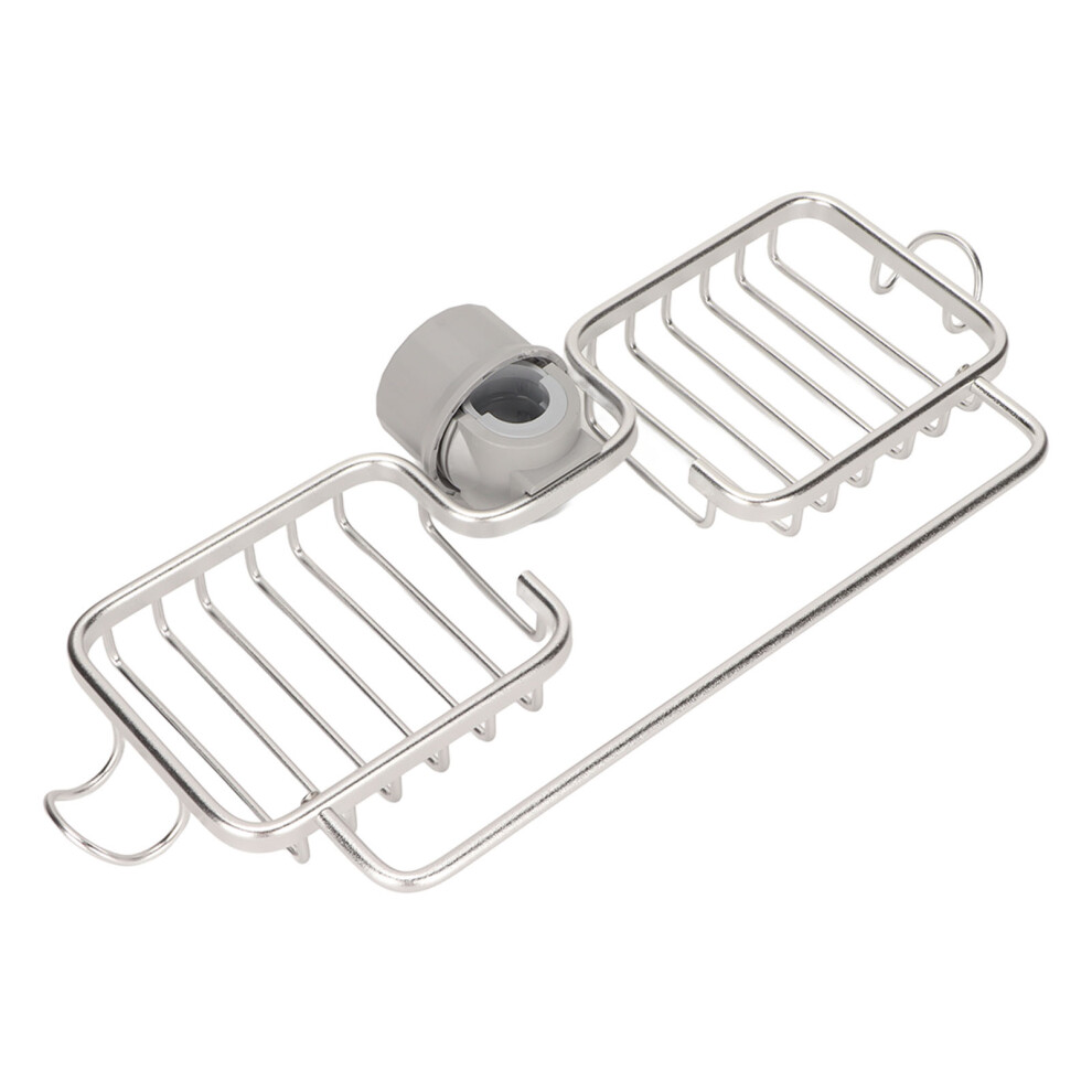 Clamp-On Sink Organizer, Space Aluminum Drainage Rack, Sturdy And Durable Construction Ensures Longevity And Reliability, Solves Long-Term Non-Adhesio 9466005011877