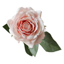 Buchete de trandafiri decorative DIY, aranjamente florale artificiale realiste, tulpini elegante de trandafir din mătase albă, nu se ofilesc