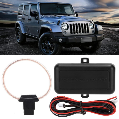 Car Immobilizer Bypass Module Universal Chip Key Supports Remote Start Easy TwoWire Install 2
