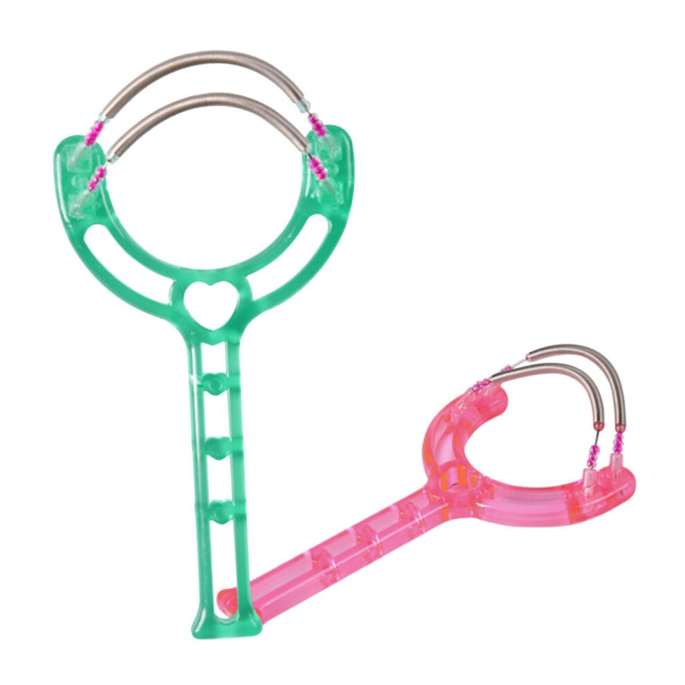 2Pcs Facial Hair Remover Dual Spring Design Quick Chemical Epilation for Women Smooth Skin