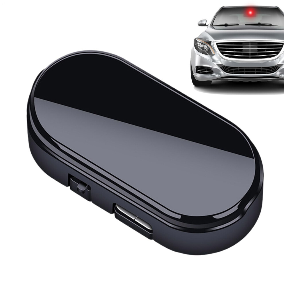 Solar Car Alarm With Flashing Led, Solar Powe Anti Theft Security For Vehicle Light/Red/Blue 9339159913598