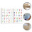 Set mit 2 lehrreichen arabischen Alphabeten-40 x 60 cm Stil A 6