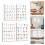 Set mit 2 lehrreichen arabischen Alphabeten-40 x 60 cm Stil A 3