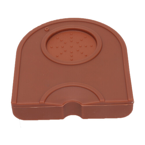 Tapete de silicone para compactação de café expresso, alta flexibilidade e durabilidade, compacto e resistente, protege a bancada contra danos, 1