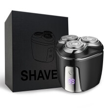 Electric Shaver for Men USBC Rechargeable Foil Razor IPX7 Waterproof with 3 Floating Heads