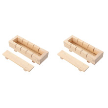 2X Sushi Maker Form Sushi Making Kit Set for Kitchen Accessories Tool