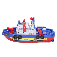 Fireboat Toy With Sound And Light For Kids Boys Girls Electric Fire Fighting  Toy Water Spray Bath Boat