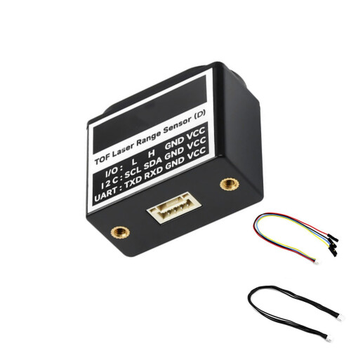 Precision TOF Distance Sensor 50m Laser Rangefinder Module for Robotics and Obstacle Detection