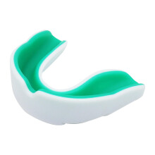 Sports Mouth Guard Teeth Protector Sparring Mouth Guard for Men Women Taekwondo Training Sandbag Kickboxing White and Green