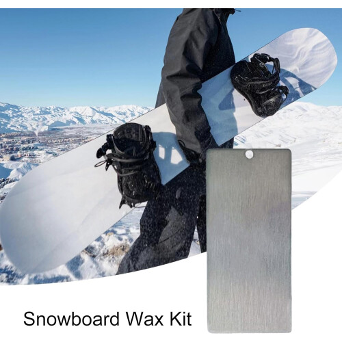 Ski Scraper  Snowboard Kit Surf Scraper Snowboard Maintenance Tool Compact Tool for Wax Removal from Snowboards Scraper Knife 1