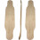 Blank Skateboard Deck DIY Skateboard Blank Longboard Deck Wood for 4