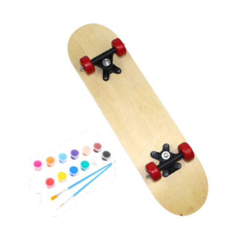Empty Skateboard Deck Empty Graffiti 's Wooden Deck Longboard Blank Skateboard Complete for Beginners  Professional 43x13cm